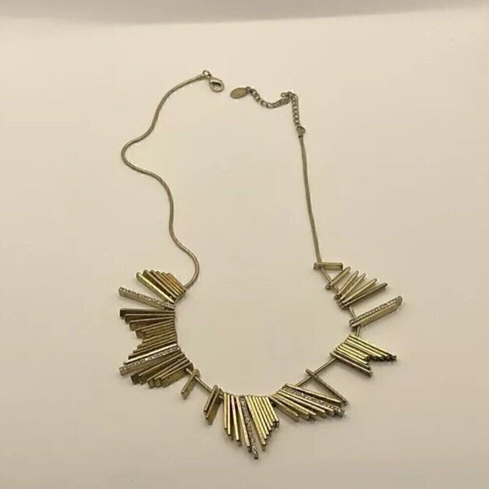 Sterling Forever Triple Layered Bar Necklace